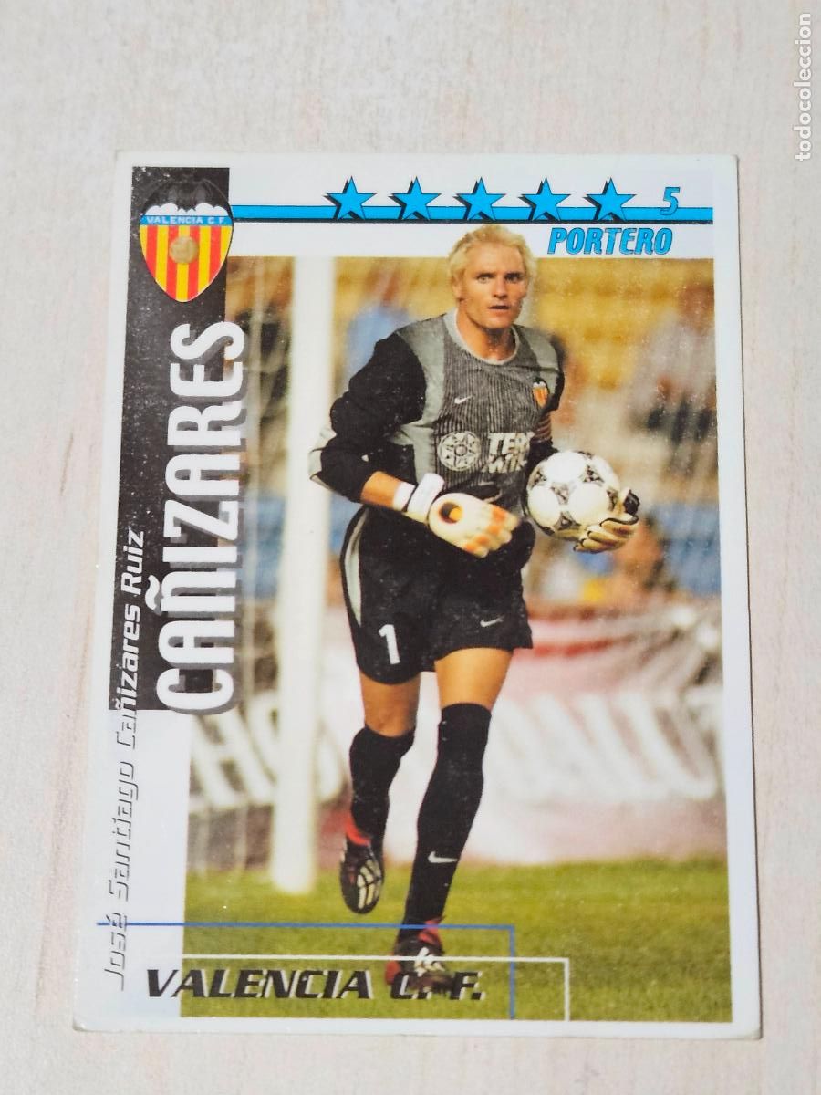 Cromos de F&uacute;tbol: MAGIC BOX INT FUTBOL MATCH TOTAL LIGA 2002 2003 - CA&Ntilde;IZARES - VALENCIA