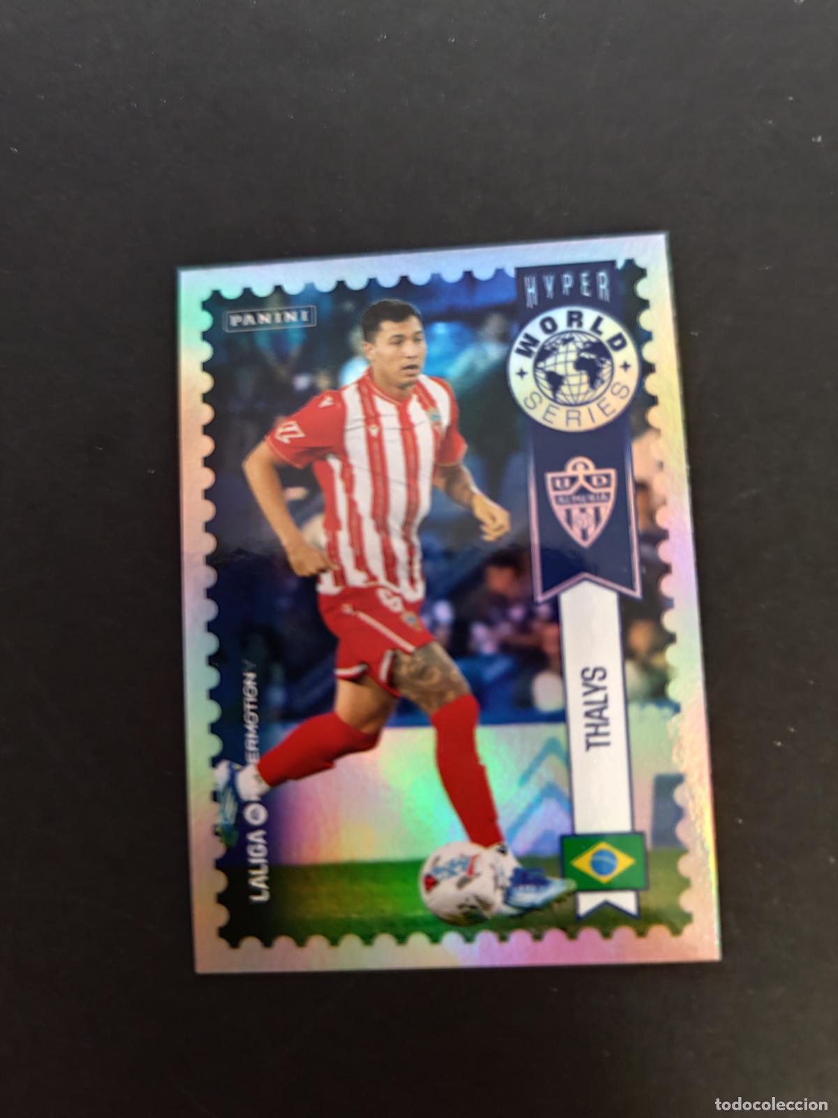 Cromos de F&uacute;tbol: 454 THALYS ALMER&Iacute;A HYPER WORLD SERIES SEGUNDA 2&ordf; DIVISI&Oacute;N LIGA HYPERMOTION 2025 2026 25 26 PEDIDO M&Iacute;