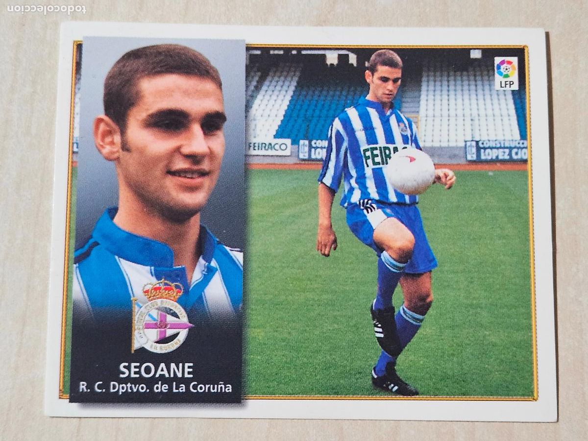 Cromos de F&uacute;tbol: EDICIONES ESTE 98 99 FICHAJE N&ordm;8 SEOANE DEPORTIVO CROMO NUEVO SIN PEGAR