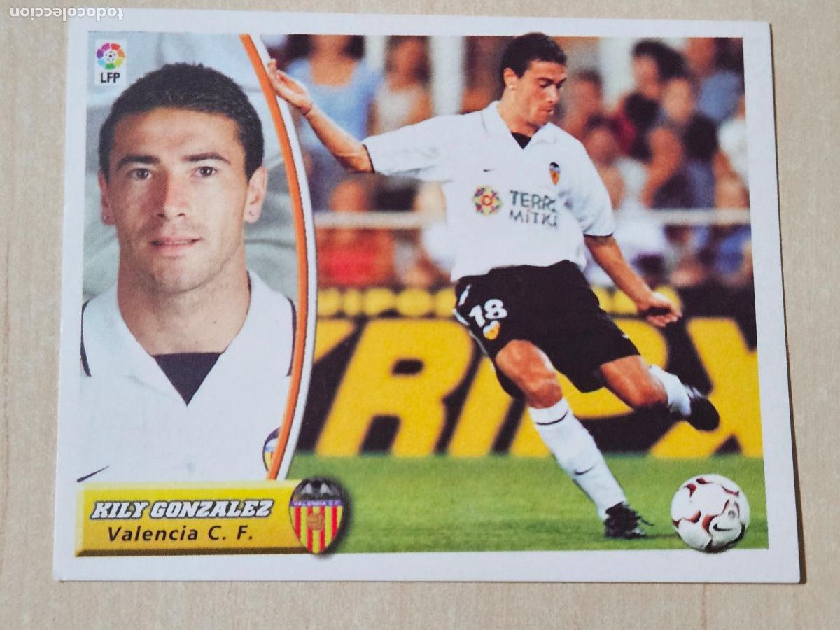 Figurine di Calcio: EDICIONES ESTE 03 04 BAJA KILY GONZALEZ - CROMO SIN PEGAR