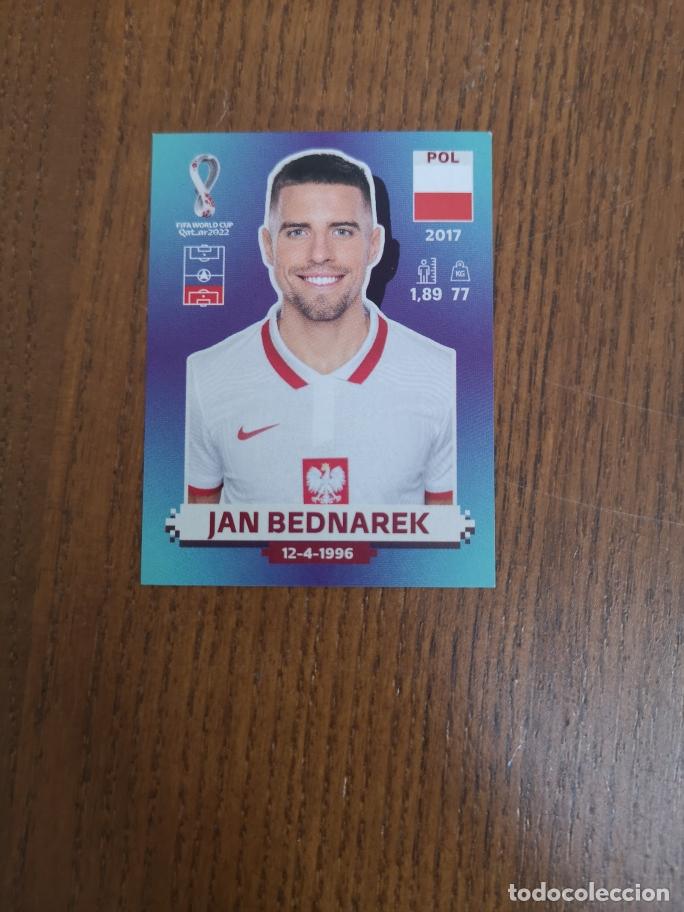 Cromos de F&uacute;tbol: POL5 JAN BEDNAREK, SELECCION POLACA, QATAR 2022