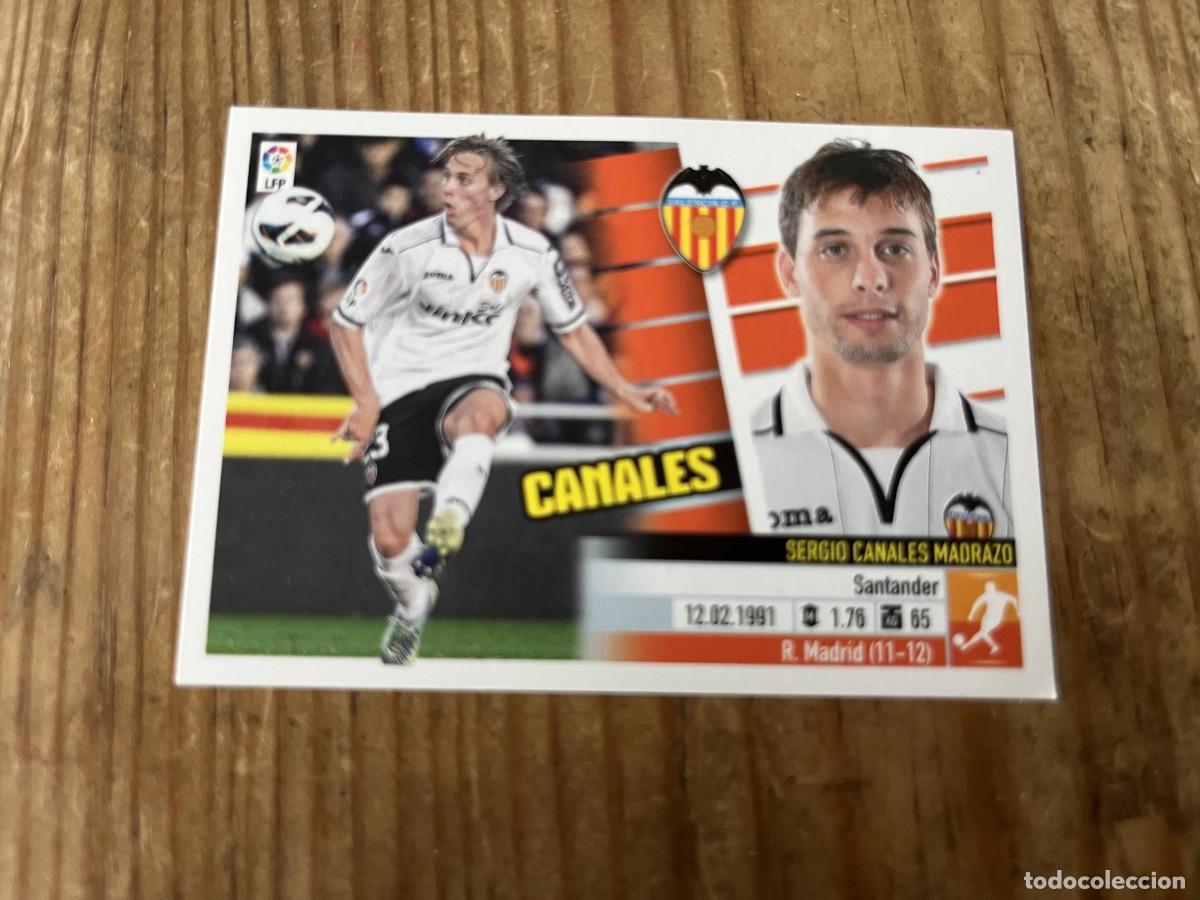 Figurine di Calcio: CROMO SIN PEGAR NUNCA PEGADO ALBUM LIGA ESTE 13 14 2013 2014 VALENCIA # 10 CANALES