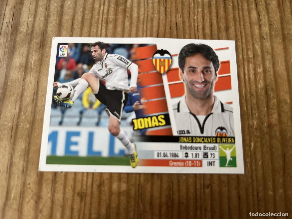 Fu&szlig;ball-Sticker: CROMO SIN PEGAR NUNCA PEGADO ALBUM LIGA ESTE 13 14 2013 2014 VALENCIA # 16 JONAS