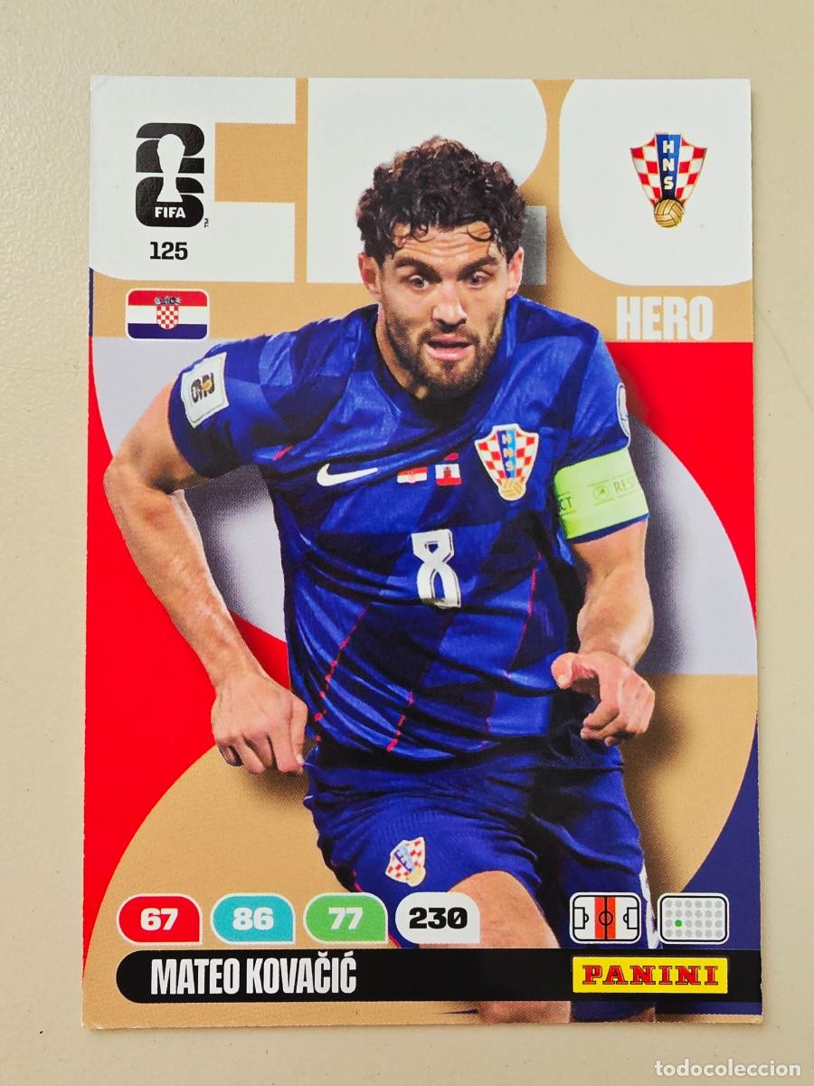 Figurine di Calcio: 125 Mateo Kovačić, Hero, Croacia, Adrenalyn XL Fifa World Cup 2026 Mundial 26