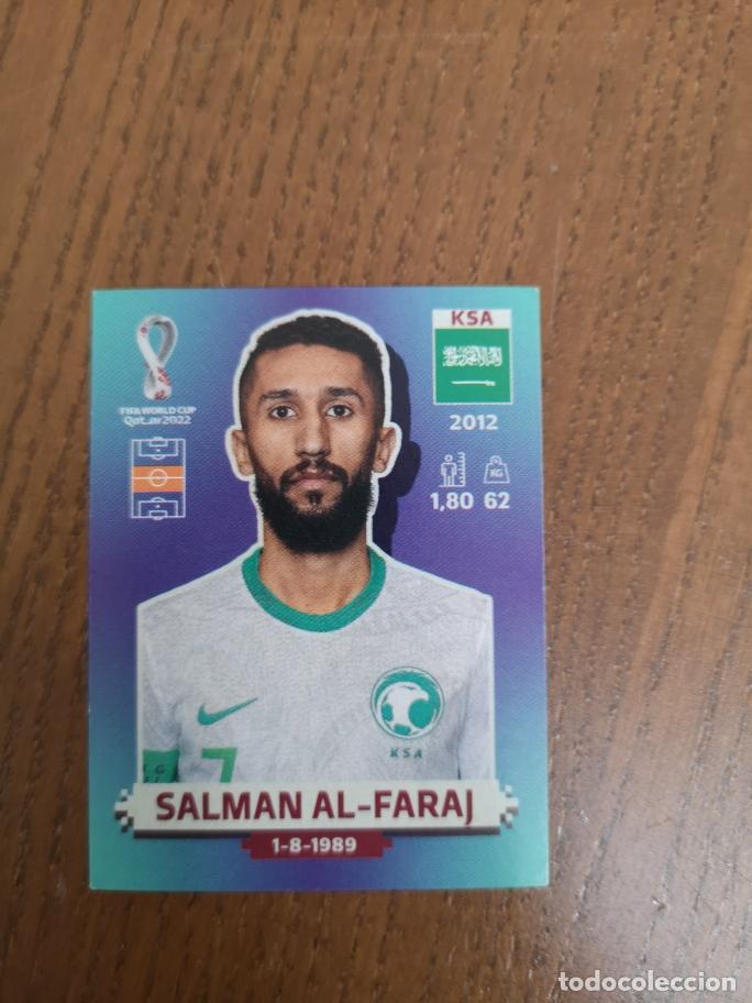 Cartes &agrave; collectionner de Football: KSA12 SALMAN AL - FARAJ, SELECCION DE ARABIA QATAR 2022