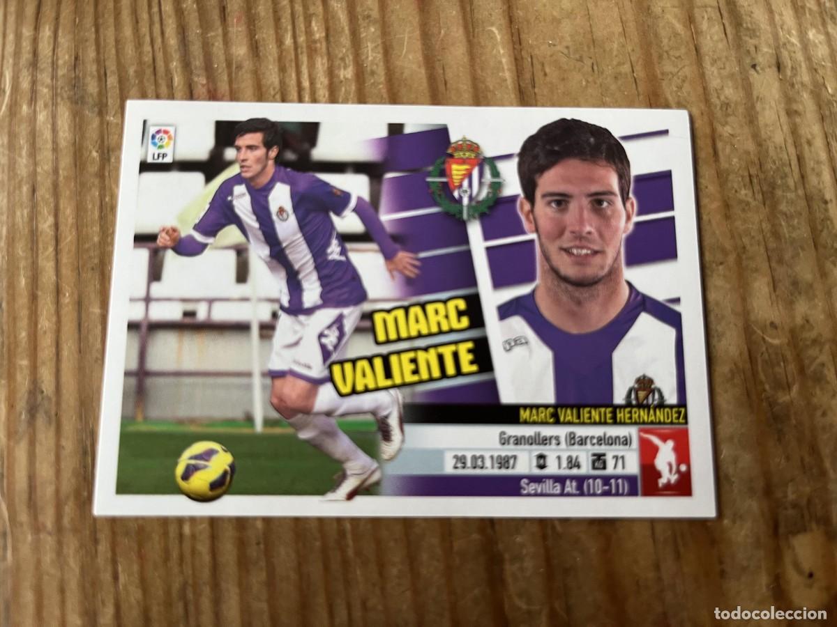 Fu&szlig;ball-Sticker: CROMO SIN PEGAR NUNCA PEGADO ALBUM LIGA ESTE 13 14 2013 2014 VALLADOLID # 4 MARC VALIENTE