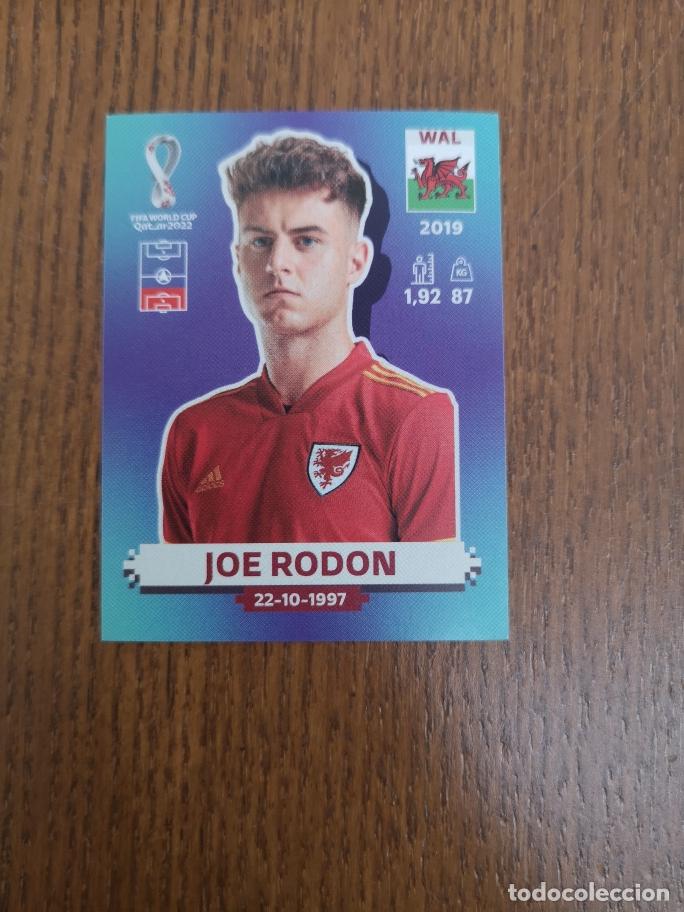 Cromos de f&uacute;tbol: WAL10 JOE RODON, SELECCION DE GALES, QATAR 2022