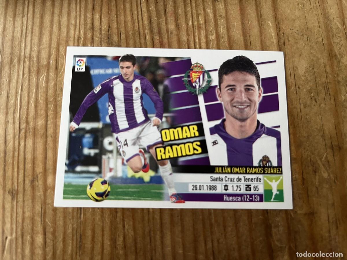 Fu&szlig;ball-Sticker: CROMO SIN PEGAR NUNCA PEGADO ALBUM LIGA ESTE 13 14 2013 2014 VALLADOLID # 14 OMAR RAMOS