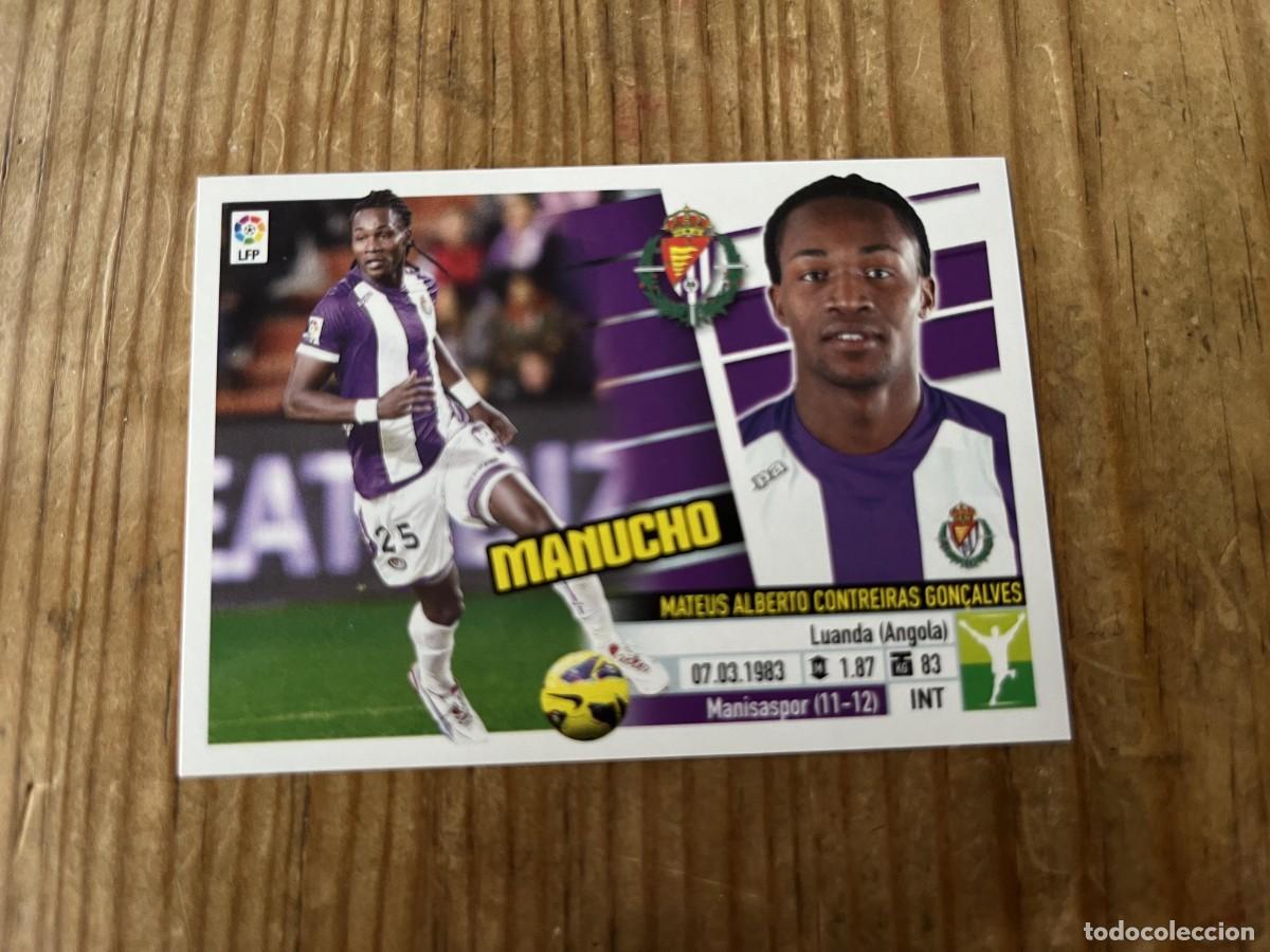 Fu&szlig;ball-Sticker: CROMO SIN PEGAR NUNCA PEGADO ALBUM LIGA ESTE 13 14 2013 2014 VALLADOLID # 16A MANUCHO