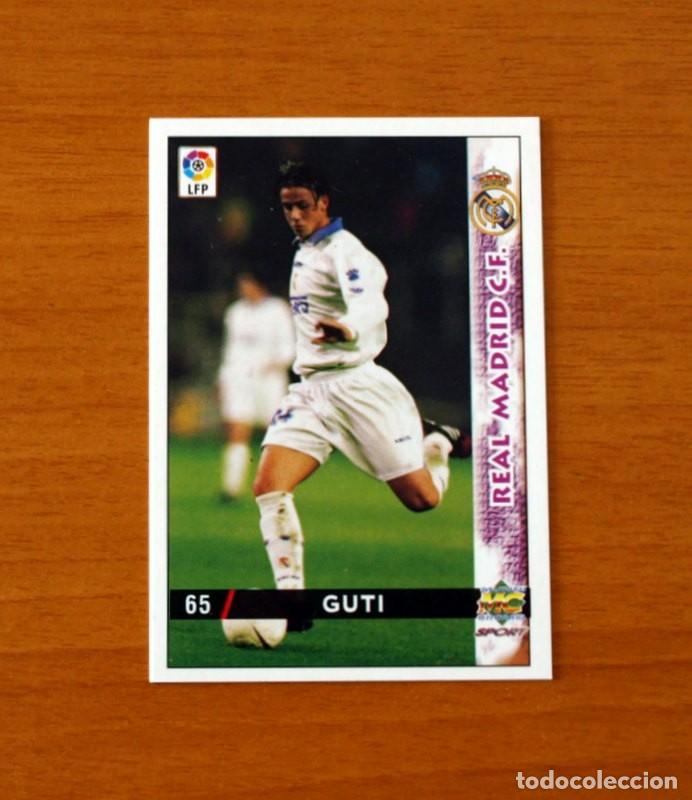 Cromos de F&uacute;tbol: Real Madrid -N&ordm; 65 Guti -Mundicromo Las Fichas de la Liga 1998-1999-98-99