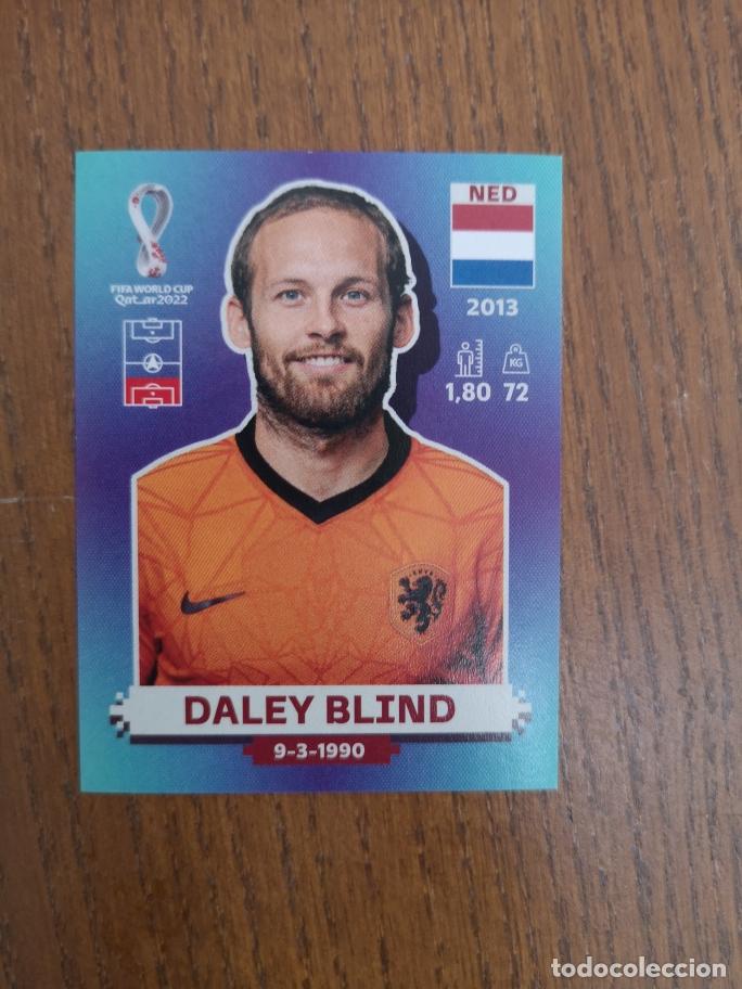 Cromos de f&uacute;tbol: NED5 DALEY BLIND, SELECCION DE PAISES BAJOS, QATAR 2022