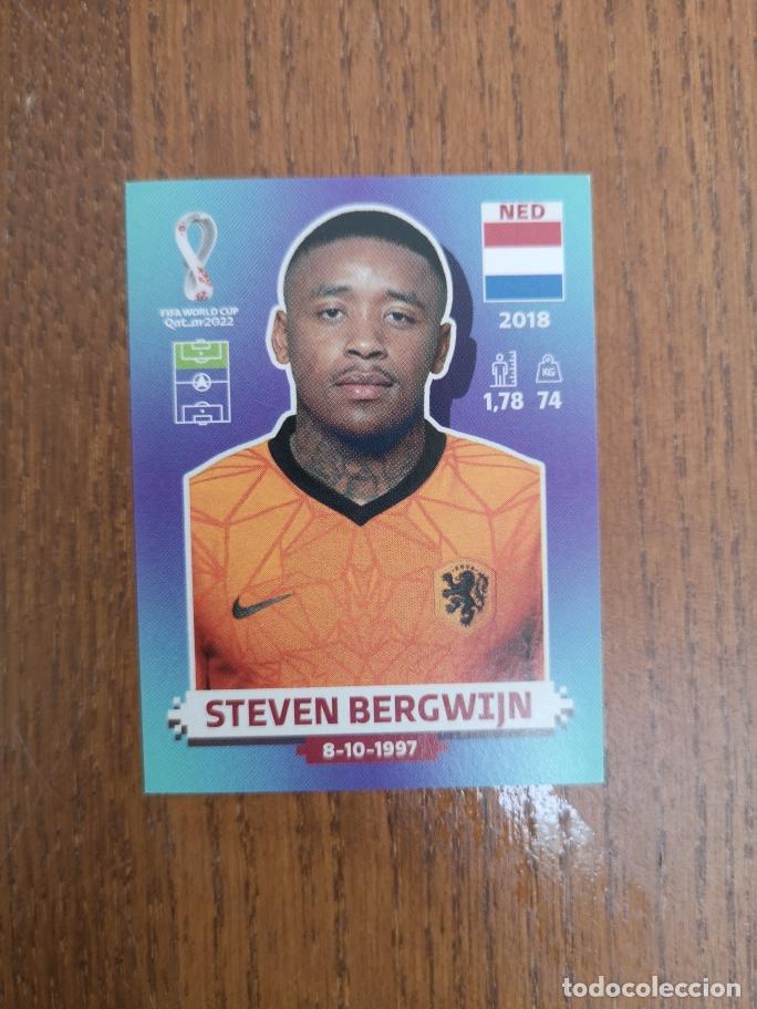 Cromos de F&uacute;tbol: NED16 STEVEN BERGWIJN, SELECCION DE PAISES BAJOS, QATAR 2022
