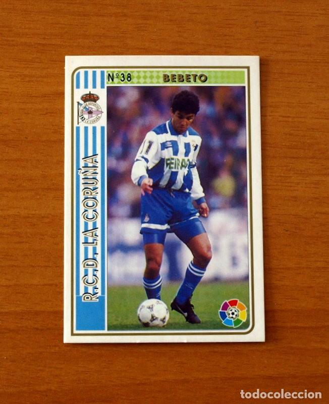 Cromos de F&uacute;tbol: Deportivo La Coru&ntilde;a -N&ordm; 38 Bebeto -Mundicromo Las Fichas de la Liga 1994-1995-94-95
