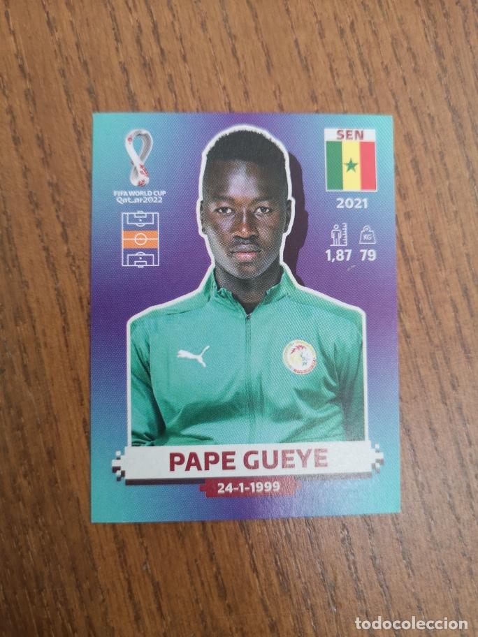 Cromos de F&uacute;tbol: SEN13 PAPE GUEYE, SELECCION SENEGALESA, QATAR 2022