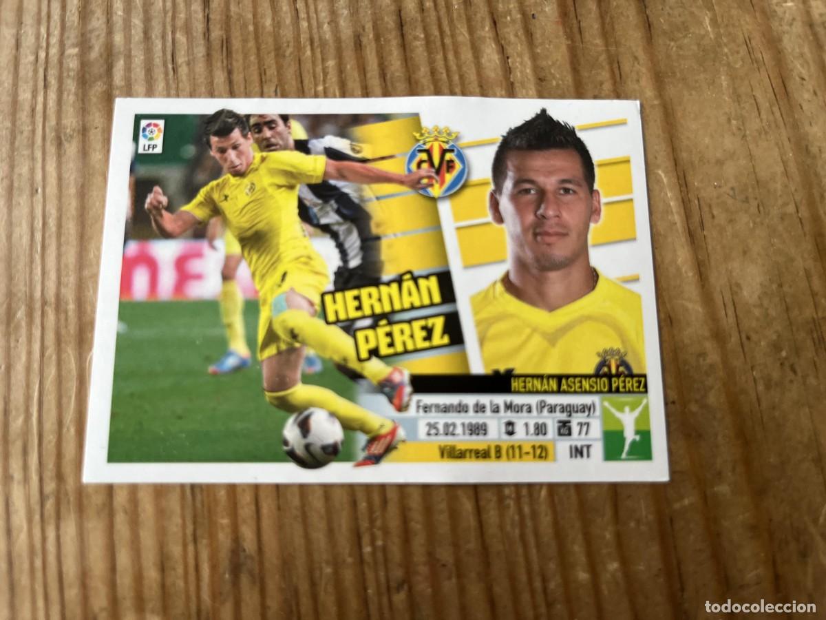 Fu&szlig;ball-Sticker: CROMO SIN PEGAR NUNCA PEGADO ALBUM LIGA ESTE 13 14 2013 2014 VILLARREAL # 16B HERNAN PEREZ