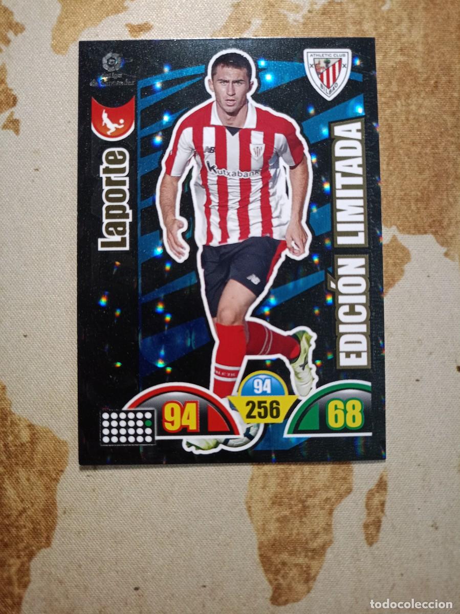 Cromos de Futebol: Edici&oacute;n Limitada LAPORTE Adrenalyn 2017-18