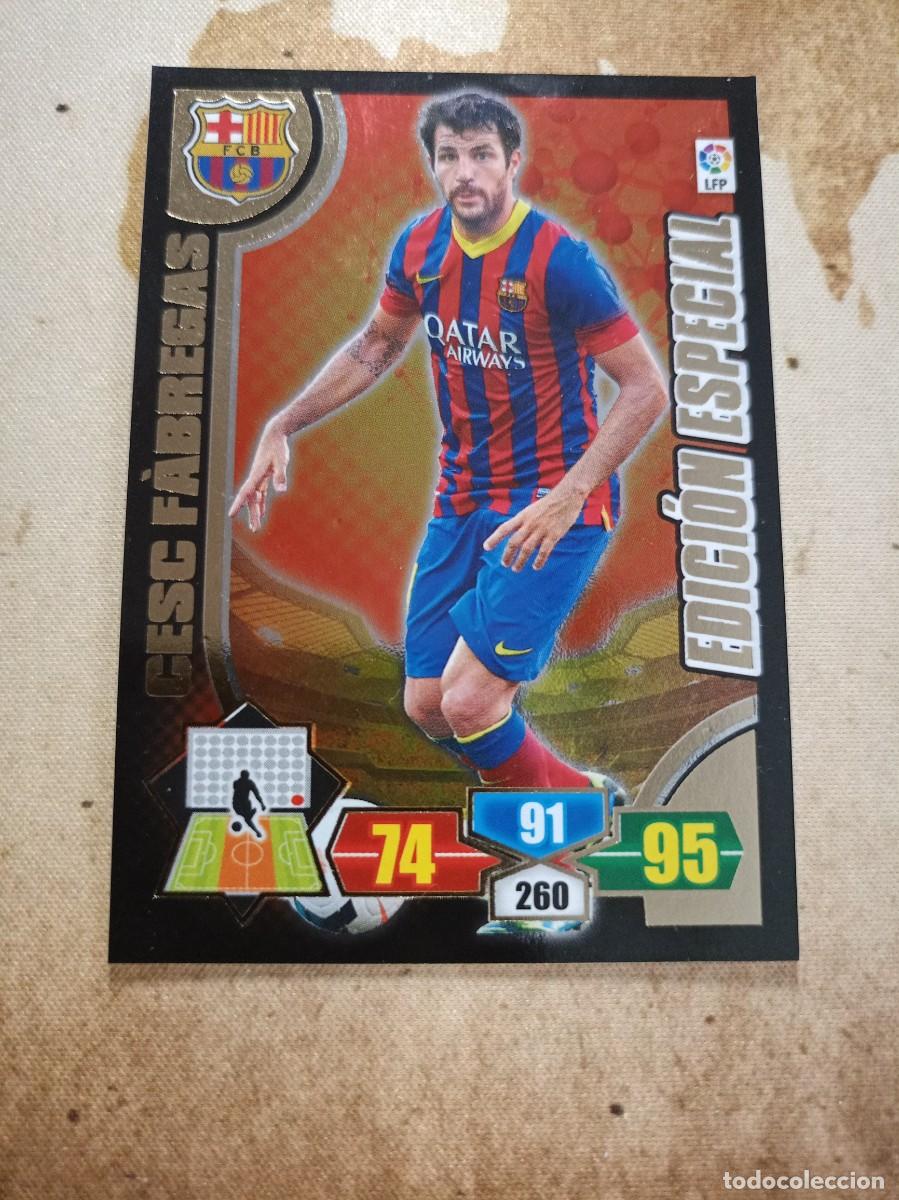 Figurine di Calcio: Edici&oacute;n Especial CESC F&Aacute;BREGAS Adrenalyn 2013-14