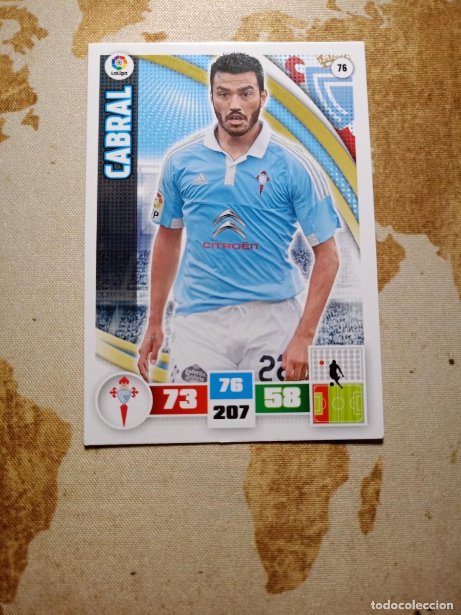 Cartes &agrave; collectionner de Football: Celta 76 CABRAL Adrenalyn 2015-16