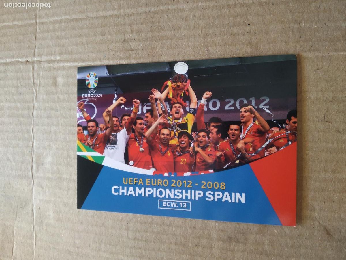 Cromos de F&uacute;tbol: 13 EURO 2012 CAMPEON ESPA&Ntilde;A CROMO FUTBOL EURO 2024 EUROCOPA FLASH EDITION
