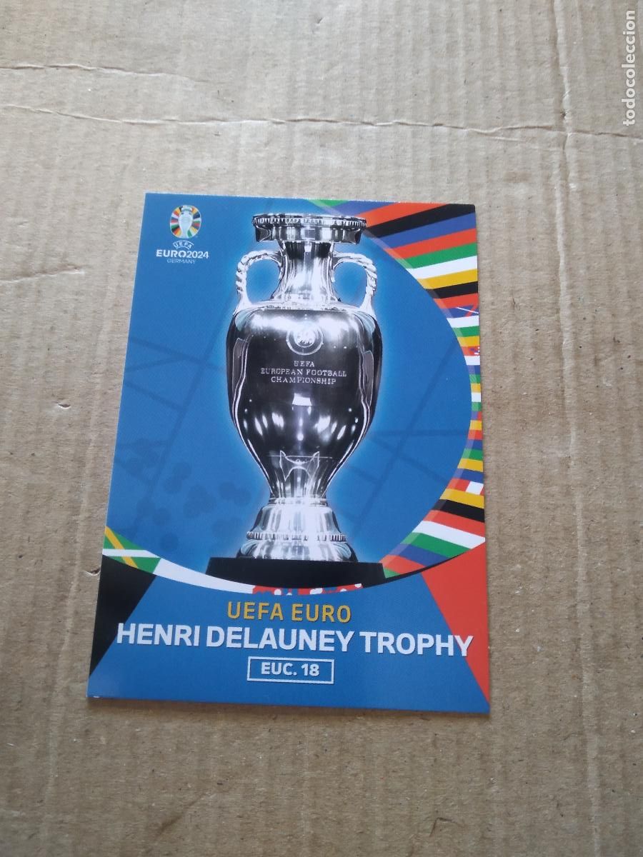 Cromos de F&uacute;tbol: 18 TROFEO COPA CROMO FUTBOL EURO 2024 EUROCOPA FLASH EDITION
