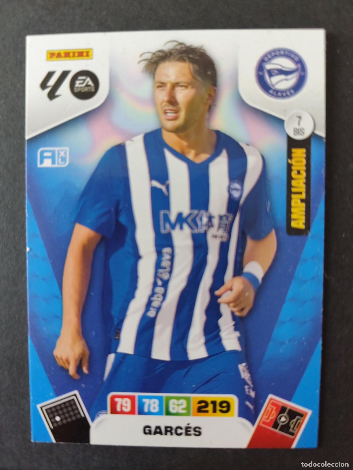 Fu&szlig;ball-Sticker: 7 BIS GARC&Eacute;S ALAV&Eacute;S AMPLIACI&Oacute;N ACTUALIZACI&Oacute;N ADRENALYN 2025 2026 25 26 PEDIDO M&Iacute;NIMO 2&euro;