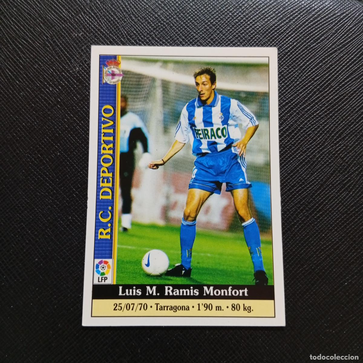 Cartes &agrave; collectionner de Football: 99 RAMIS DEPORTIVO MUNDICROMO 1999 2000 CROMO LIGA 99 00 FUTBOL - A34 PG280