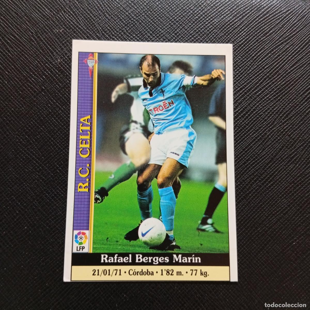 Cromos de F&uacute;tbol: 77 BERGES CELTA MUNDICROMO 1999 2000 CROMO LIGA 99 00 FUTBOL - A34 PG298