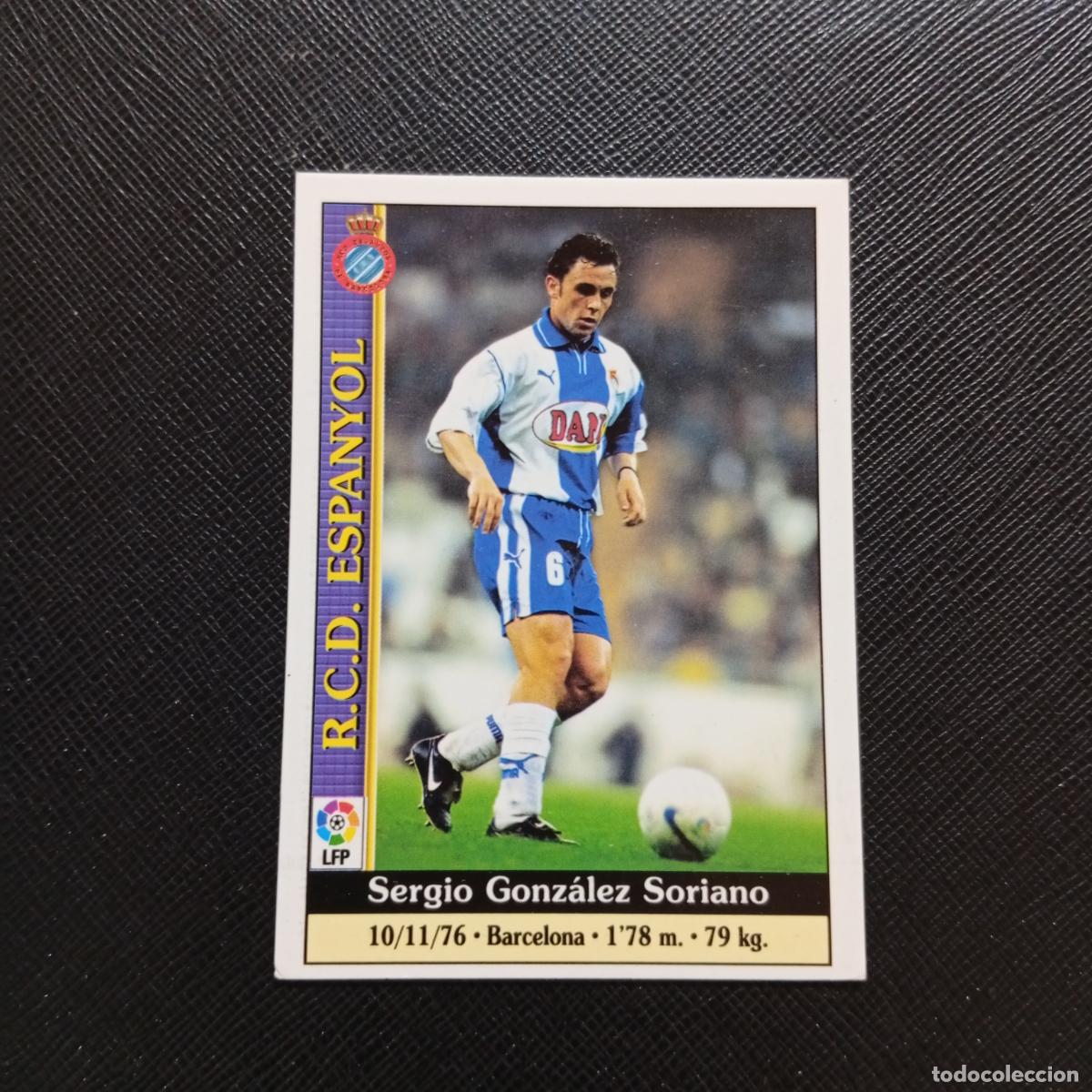 Cartes &agrave; collectionner de Football: 121 SEGIO ESPA&Ntilde;OL MUNDICROMO 1999 2000 CROMO LIGA 99 00 FUTBOL - A34 PG316