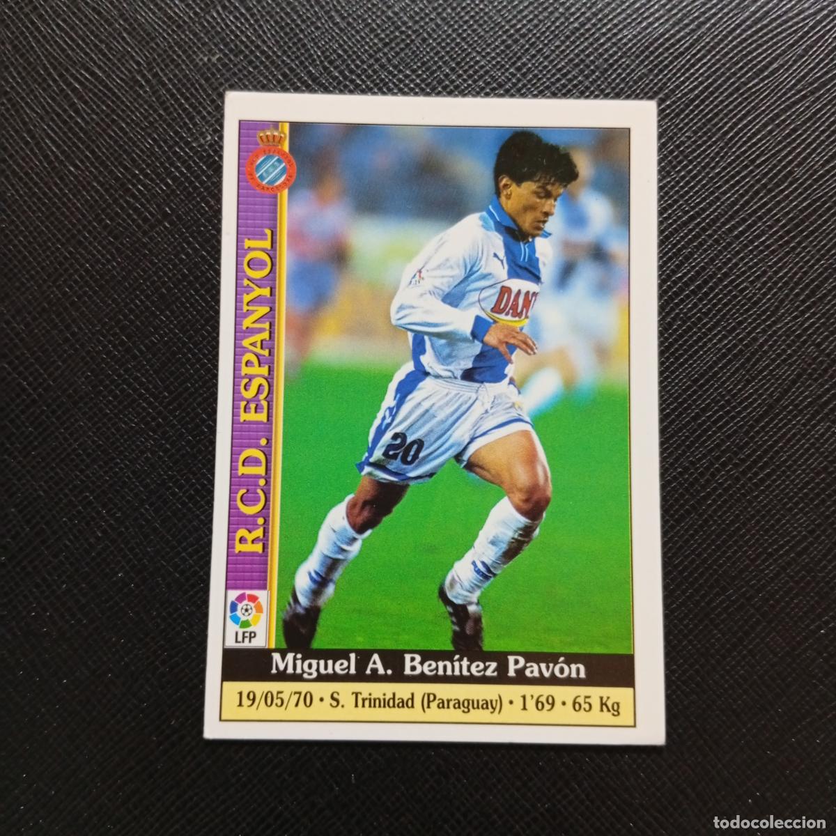 Cartes &agrave; collectionner de Football: 124 BENITEZ ESPA&Ntilde;OL MUNDICROMO 1999 2000 CROMO LIGA 99 00 FUTBOL - A34 PG316