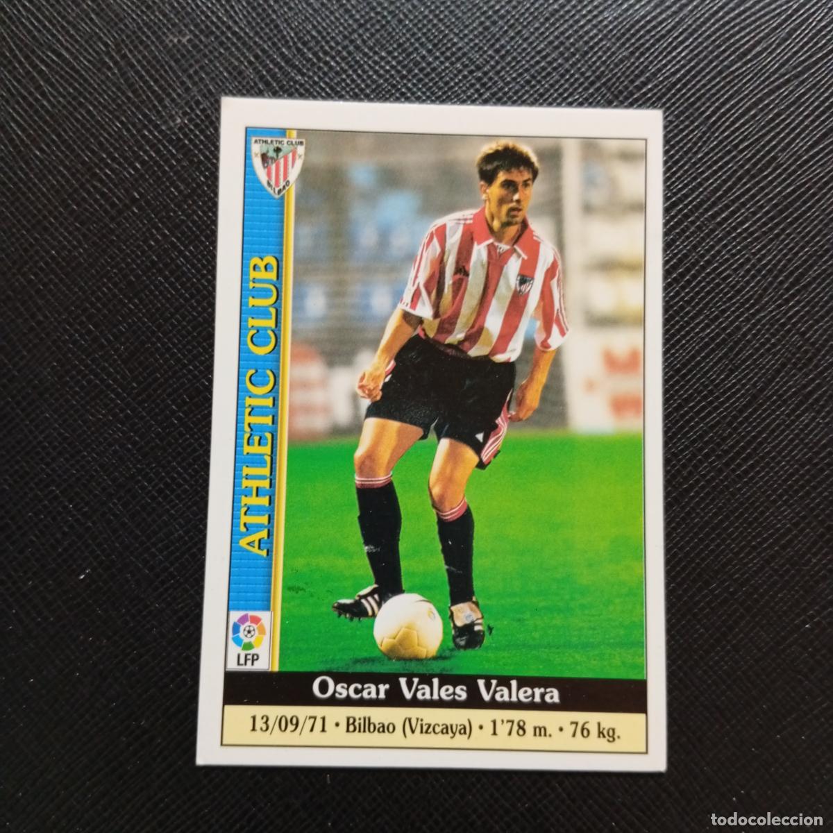 Cromos de F&uacute;tbol: 510 OSCAR VALES BILBAO MUNDICROMO 1999 2000 CROMO LIGA 99 00 FUTBOL - A34 PG343