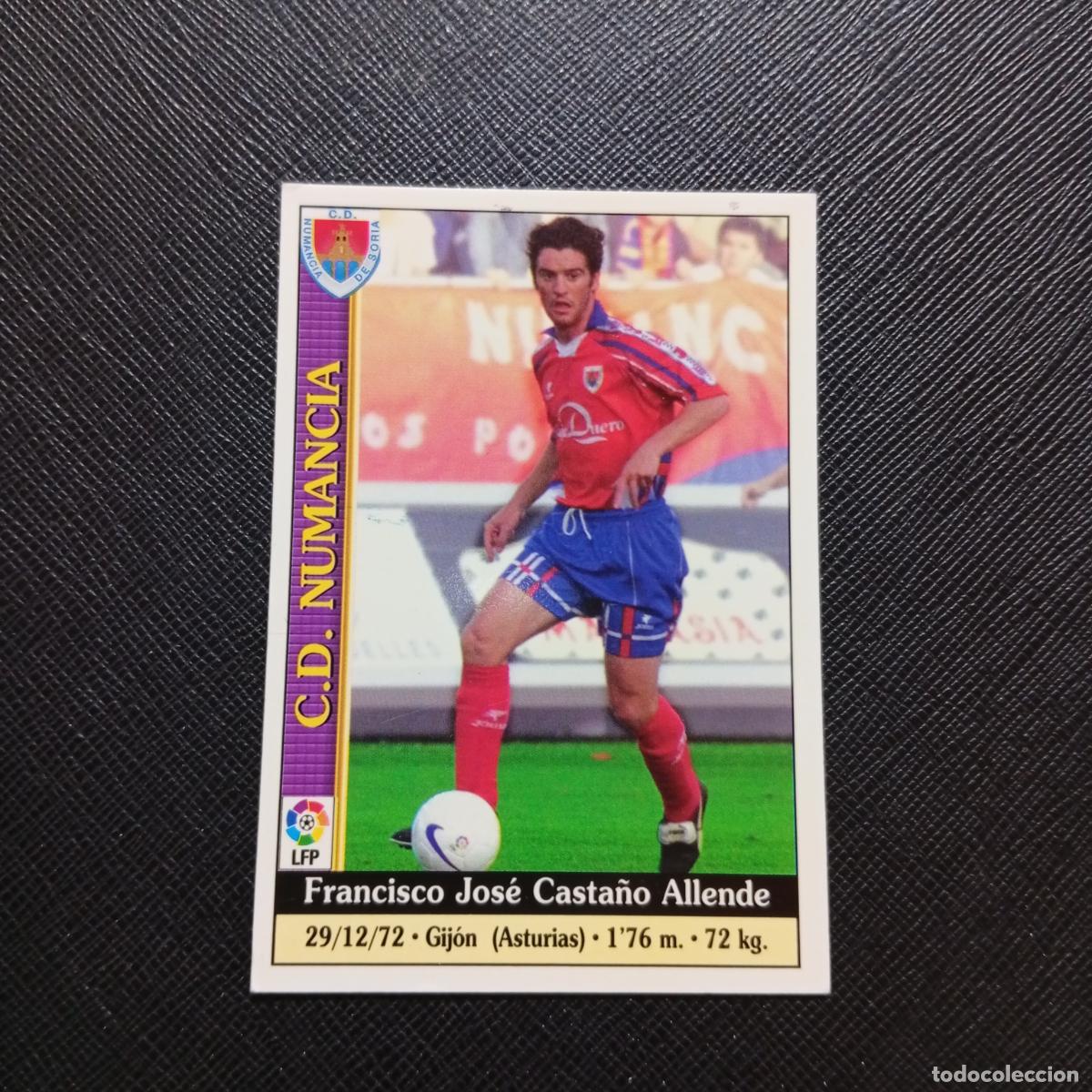 Cromos de F&uacute;tbol: 314 CASTA&Ntilde;O NUMANCIA MUNDICROMO 1999 2000 CROMO LIGA 99 00 FUTBOL - A34 PG388