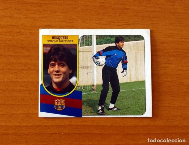 Cromos de F&uacute;tbol: F&uacute;tbol Club Barcelona - Busquets - Ediciones Este Liga 1991-1992, 91-92 - Nunca pegado