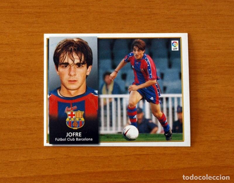 Cromos de F&uacute;tbol: F&uacute;tbol Club Barcelona - Jofr&eacute; - Fichaje n&ordm; 5 - Ediciones Este Liga 1998-1999, 98-99 - Nunca pegado