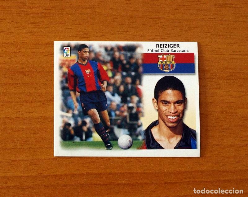 Cromos de F&uacute;tbol: Barcelona - Reiziger - Liga 1999-2000, 99-00 - Ediciones Este - Nunca Pegado