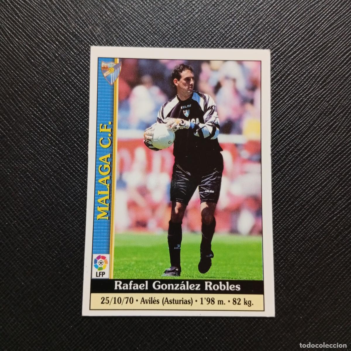 Cromos de F&uacute;tbol: 291 RAFA MALAGA MUNDICROMO 1999 2000 CROMO LIGA 99 00 FUTBOL - A34 PG397