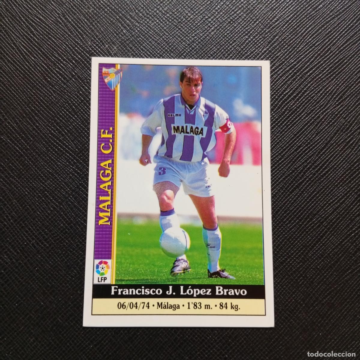 Cromos de F&uacute;tbol: 293 BRAVO MALAGA MUNDICROMO 1999 2000 CROMO LIGA 99 00 FUTBOL - A34 PG406