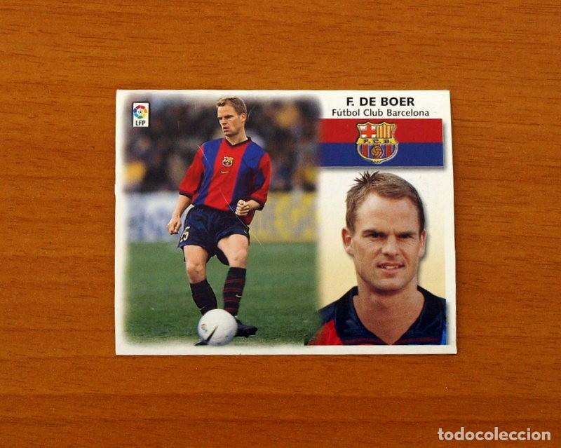 Cromos de F&uacute;tbol: F&uacute;tbol Club Barcelona - Frank de Boer - Ediciones Este Liga 1999-2000, 99-00 - Nunca pegado