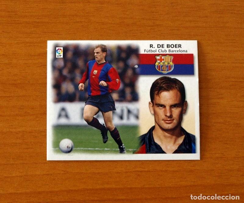 Cromos de F&uacute;tbol: F&uacute;tbol Club Barcelona - Ronald de Boer - Ediciones Este Liga 1999-2000, 99-00 - Nunca pegado