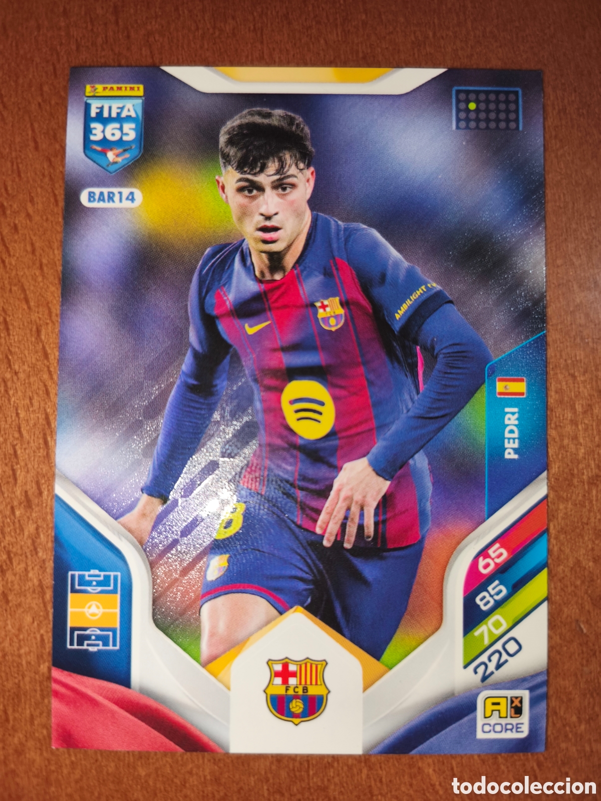 Cromos de F&uacute;tbol: Pedri BAR14 Adrenalyn XL Fifa 365 2026 Barcelona