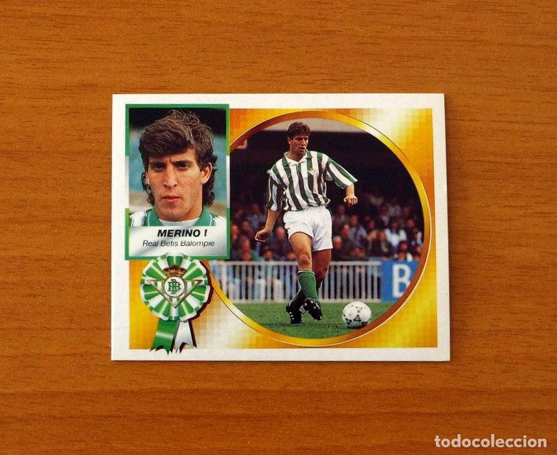 Cromos de F&uacute;tbol: Real Betis - Merino I - Ediciones Este Liga 1994-1995, 94-95 - Nunca pegado