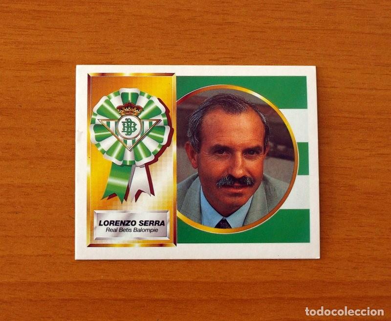 Cromos de F&uacute;tbol: Real Betis - Lorenzo Serra, Entrenador - Ediciones Este Liga 1994-1995, 94-95 - Nunca pegado