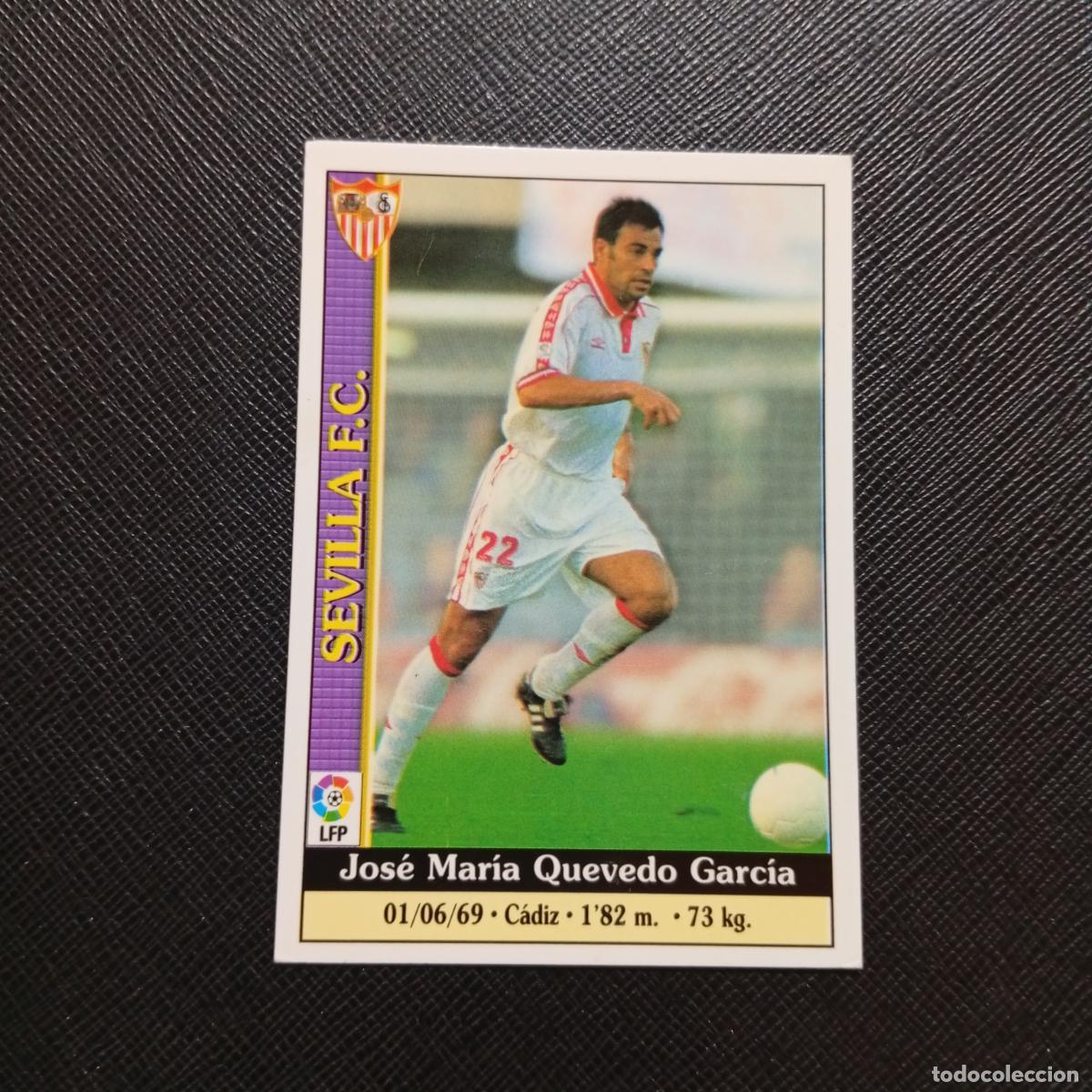 Cromos de F&uacute;tbol: 336 QUEVEDO SEVILLA MUNDICROMO 1999 2000 CROMO LIGA 99 00 FUTBOL - A34 PG451