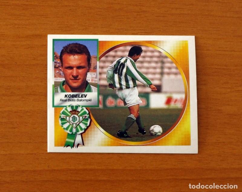 Cromos de F&uacute;tbol: Real Betis - Kobelev - Ediciones Este Liga 1994-1995, 94-95 - Nunca pegado