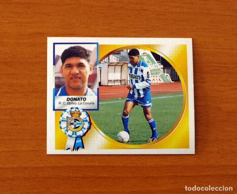 Cromos de F&uacute;tbol: Deportivo La Coru&ntilde;a - Donato - Ediciones Este Liga 1994-1995, 94-95 - Nunca Pegado