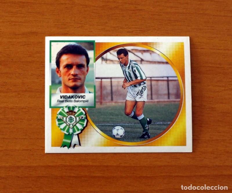 Cromos de F&uacute;tbol: Real Betis - Vidakovic - COLOCA - Ediciones Este Liga 1994-1995, 94-95 - Nunca pegado