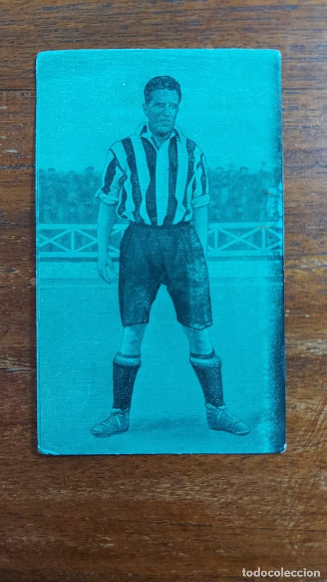 Cromos de F&uacute;tbol: CARMELO ( ATHLETIC CLUB DE BILBAO ) - JUGADORES INTERNACIONALES n&uacute;m 7 1923 MUY BUEN ESTADO - VILADAS
