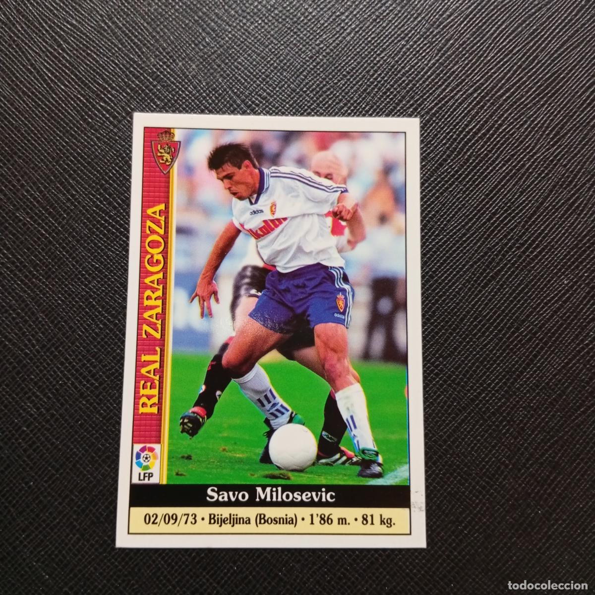 Cromos de F&uacute;tbol: 162 MILOSEVIC ZARAGOZA MUNDICROMO 1999 2000 CROMO LIGA 99 00 FUTBOL - A34 PG478