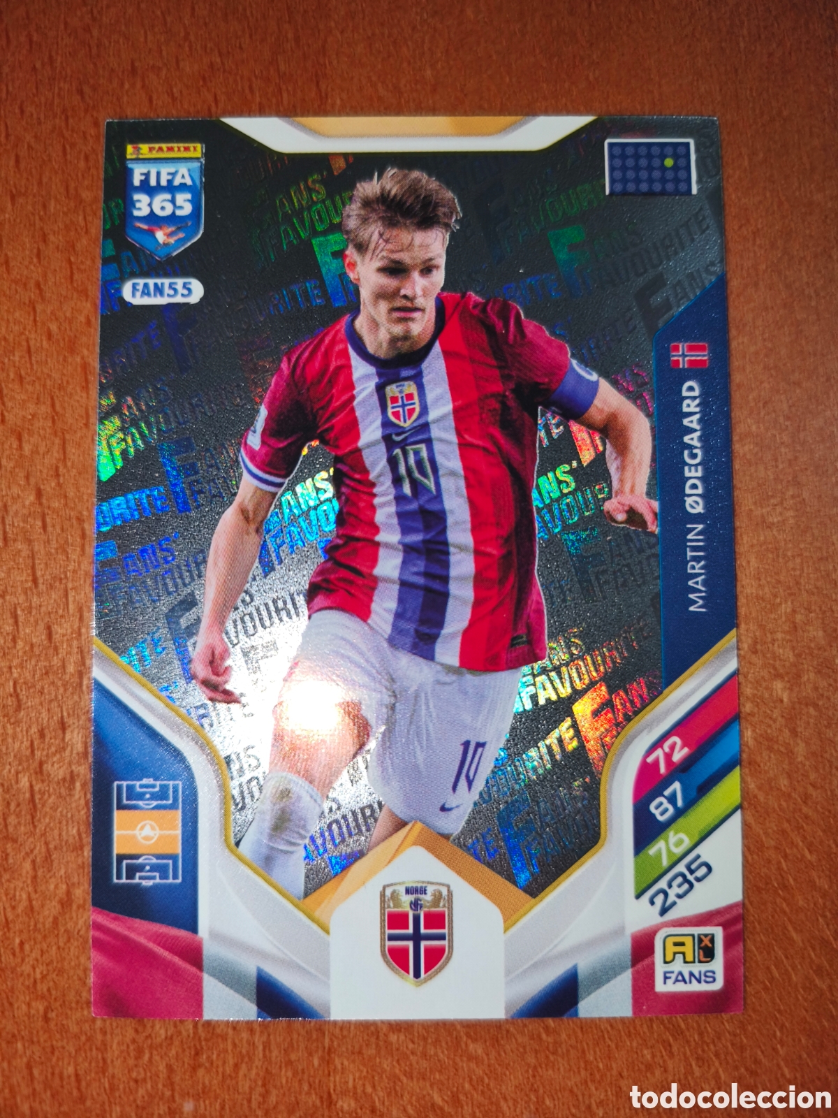 Cromos de F&uacute;tbol: Martin Odegaard FAN55 Adrenalyn XL Fifa 365 2026 Noruega