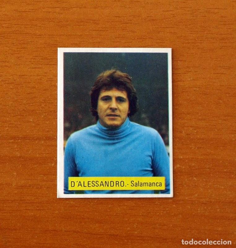 Football Stickers: Salamanca - D'alessandro - Editorial Fini MU 1975-1976, 75-76 - Nunca Pegado