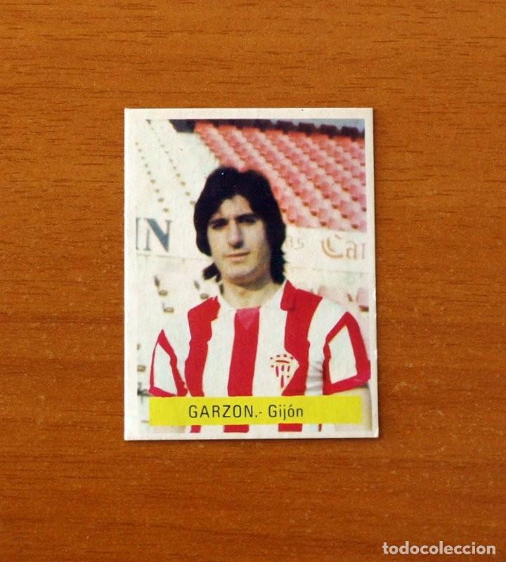 Football Stickers: Sporting de Gij&oacute;n - Garz&oacute;n - Editorial Fini MU 1975-1976, 75-76 - Nunca Pegado